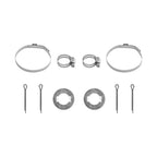 12x Front Lower Control Arm Sway Bar Tie Rods Kit for Honda CR-V (2007–2011)
