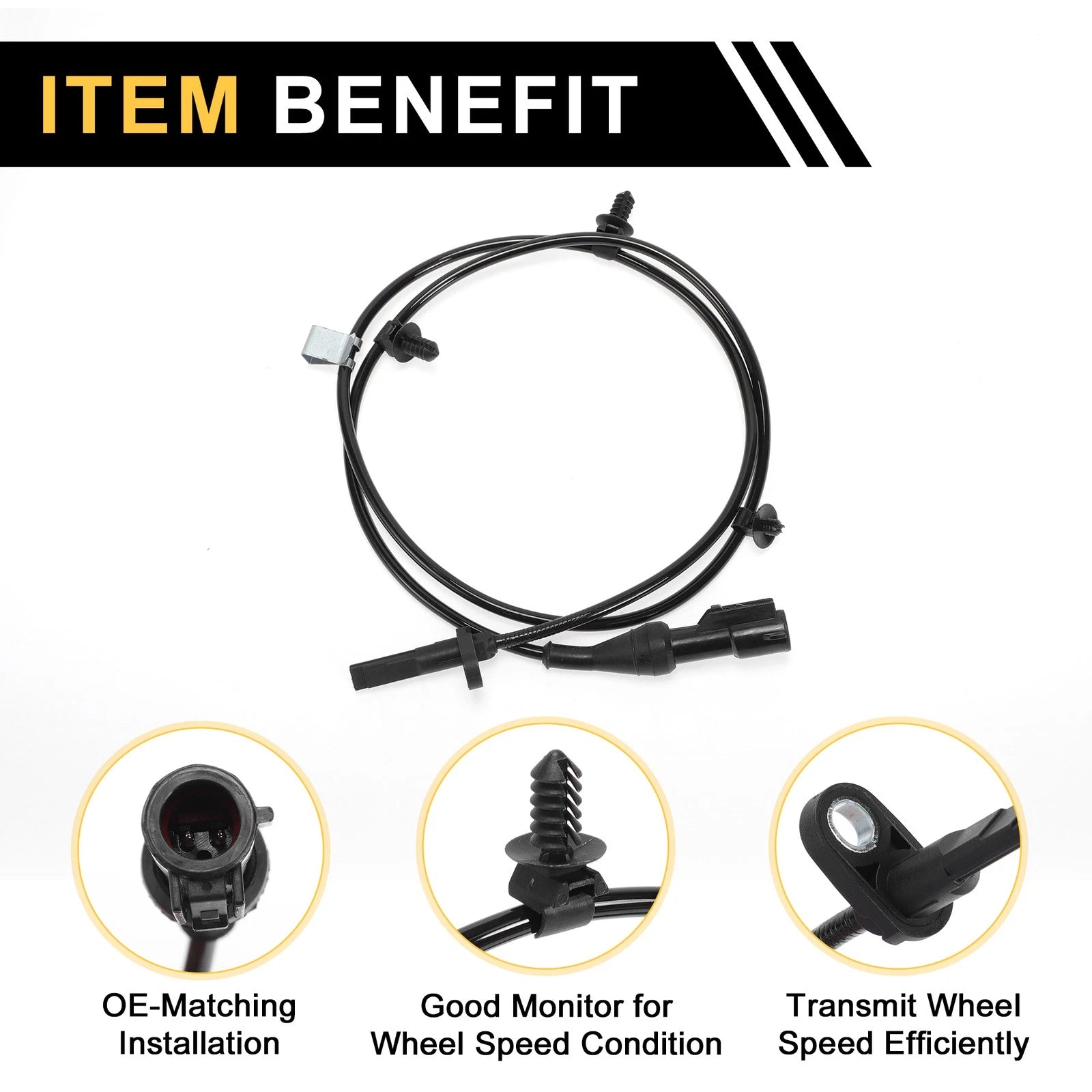 ABS Wheel Speed Sensor Set for Ford Five (2000–2005) 5F9Z2C190CA
