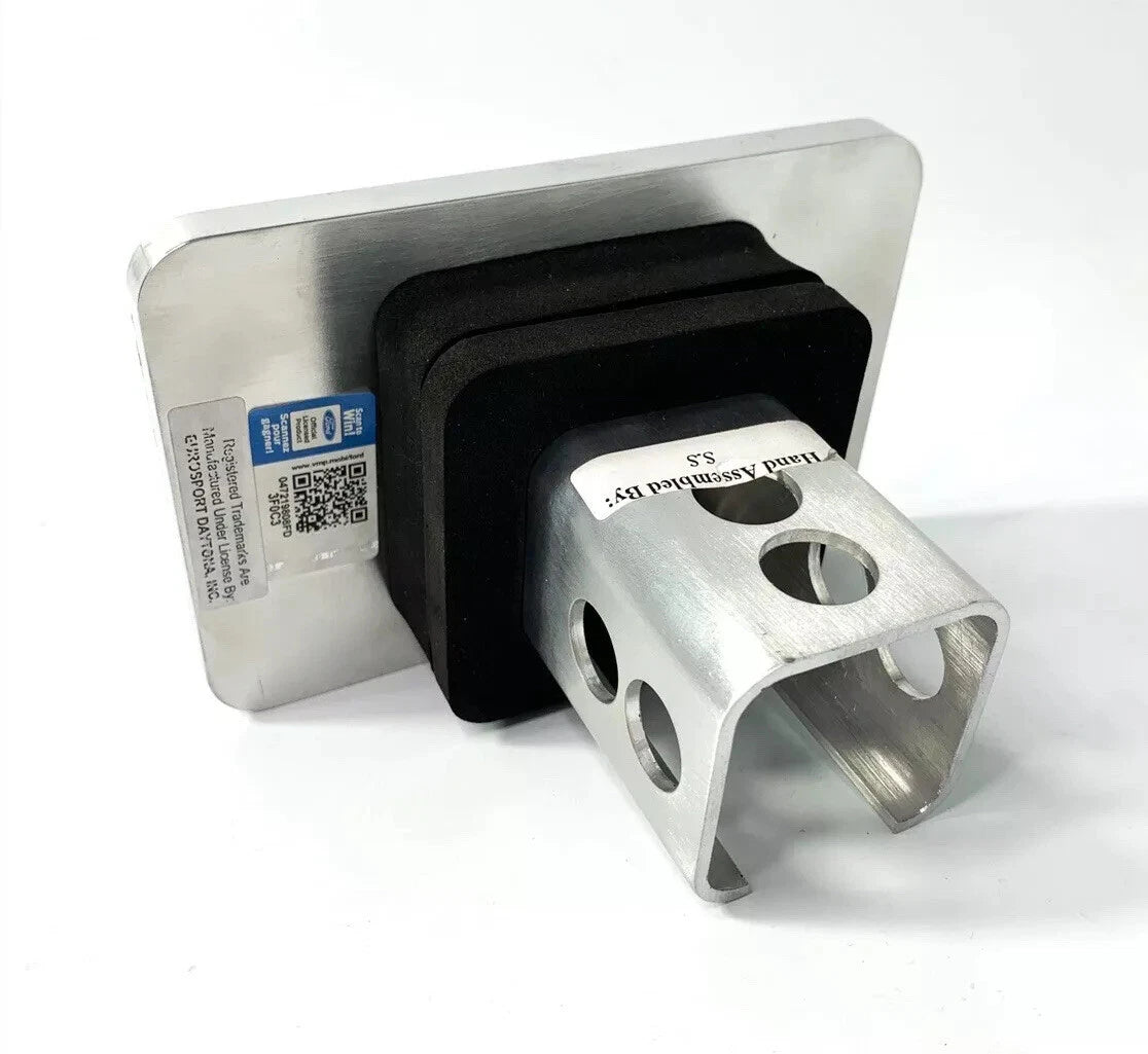 Tow Hitch Cover Plug Billet Aluminum 2 Inch for Ford F-150 (2009–2020)