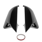 Exterior Mirror Housing for Ford Mustang (2015–2023) FR3B-17683 FR3Z-17682 ABS Black