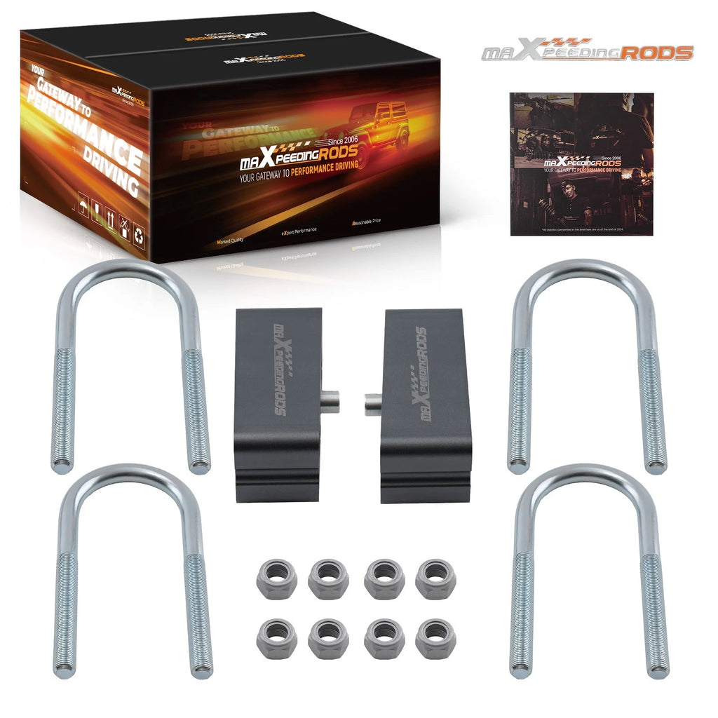 4" Aluminum Rear Lowering Block for Blazer Jimmy S-10 Sonoma (1982–2004)