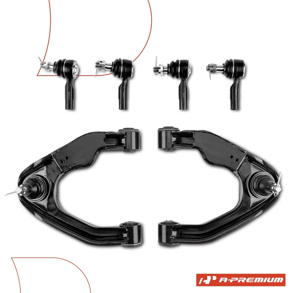6x Front Upper Control Arm Ball Joint Tie Rod End for Nissan Frontier (2005–2023)