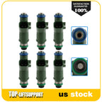 Set of 6 Fuel Injectors for Jaguar X-Type V6
