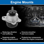2X Engine Motor Mount No.A5758/3318/EM4210 for Ford Transit 150 (2015–2023)