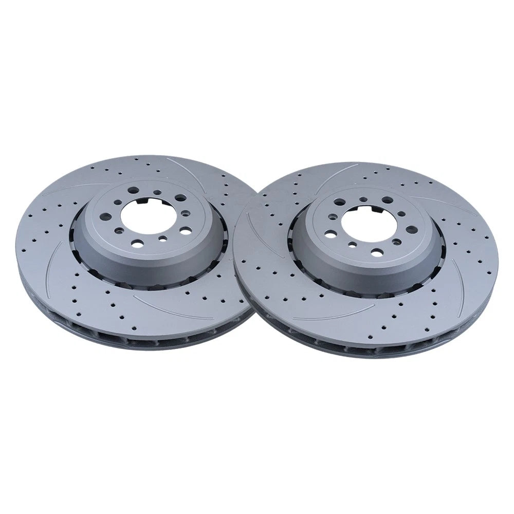 Set of 2 Front Brake Disc Rotors for BMW F80 F87 F82 M2 M3 M4 (2015–2020)