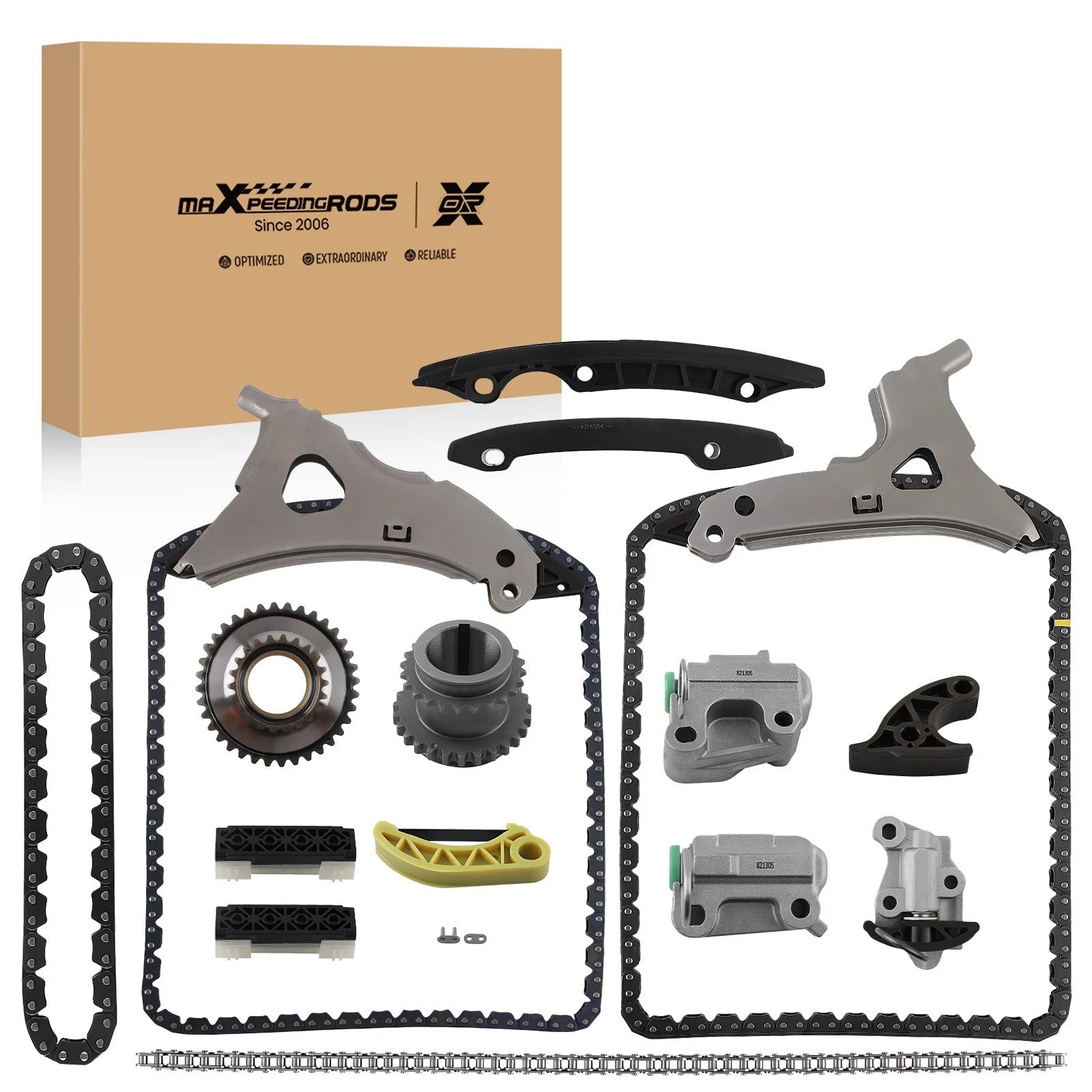 Timing Chain Kit for Mercedes-Benz E350, GL450, E400, ML350, GLK350 (2010–2016)