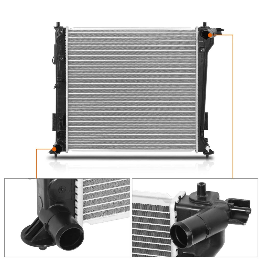 Aluminum Core Cooling Radiator DPI-13577 for Hyundai Tucson (2016–2018)