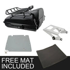 Trunk Backrest Pad Mount Base Plate for Harley Road Street Glide (2014–2026)