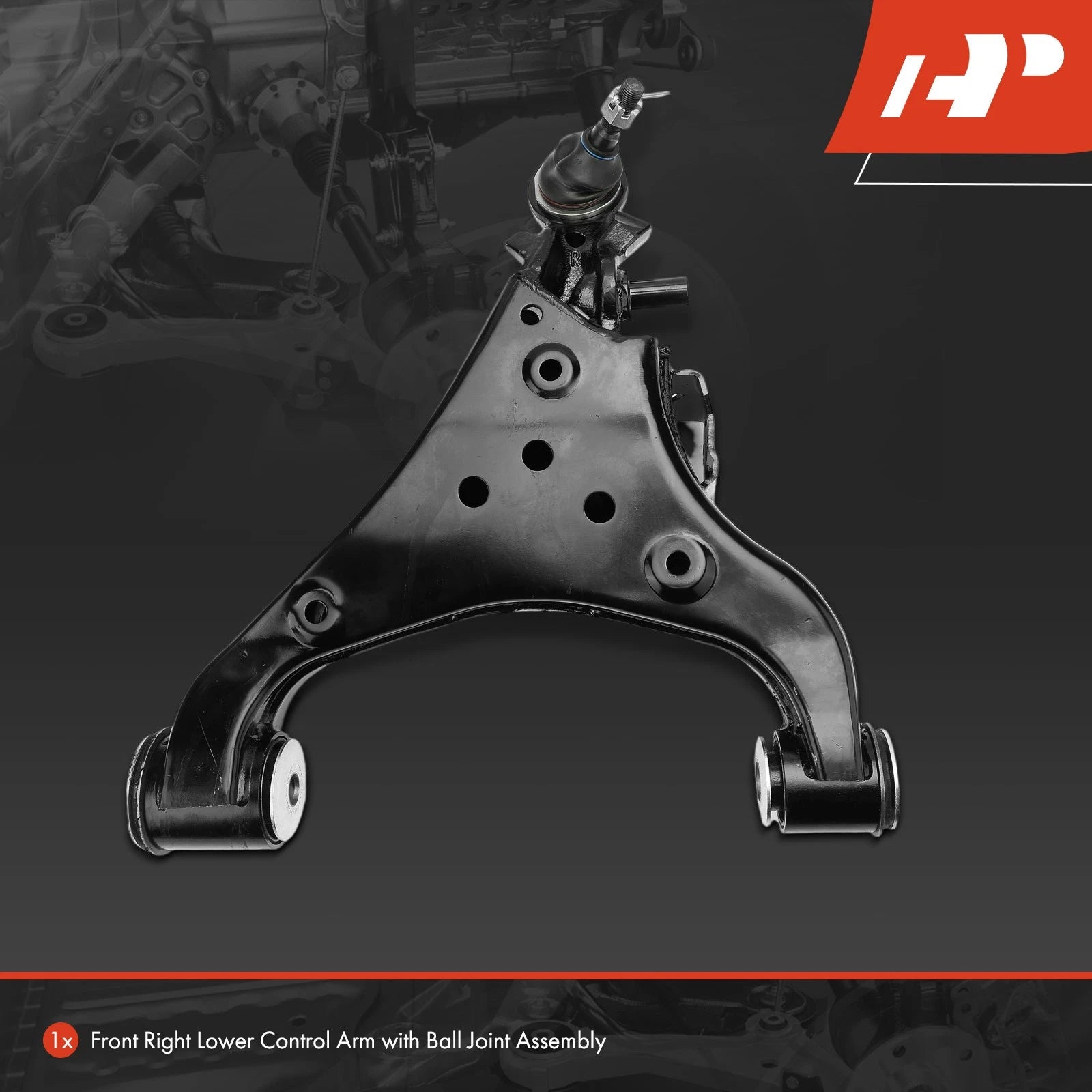 Front Right Lower Control Arm w/ Ball Joint for Toyota Tundra Sequoia (2008–2021)