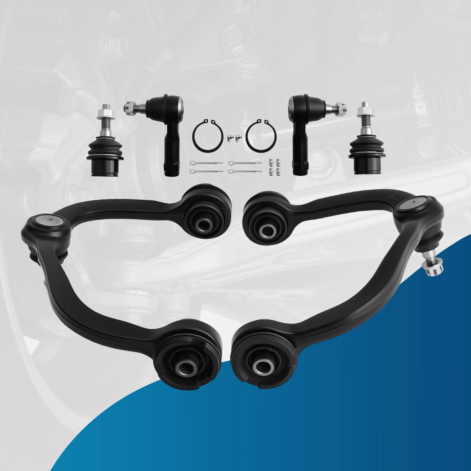 Set of 6 Front Upper Control Arm Ball Joints for Ford F-150/Lincoln Mark LT (2004–2008)