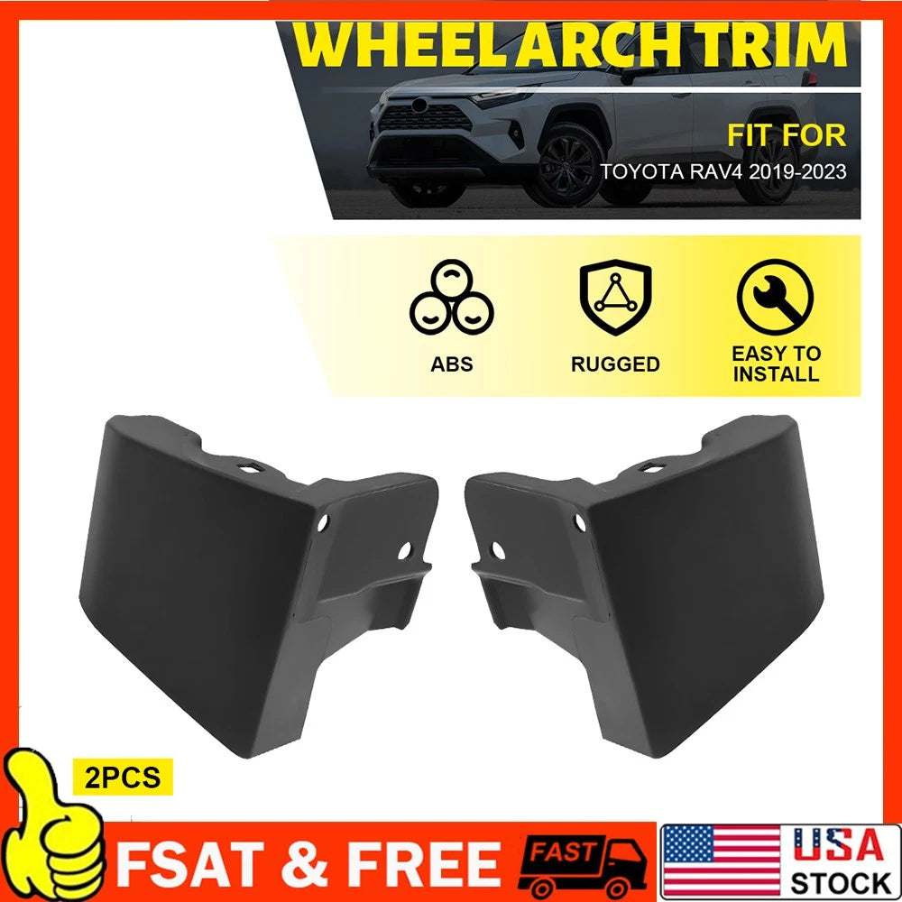 Front Fender Trim Cover for Toyota RAV4 (2019â2021)