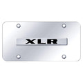 Chrome Name on Chrome License Plate - Officially Licensed for Cadillac XLR