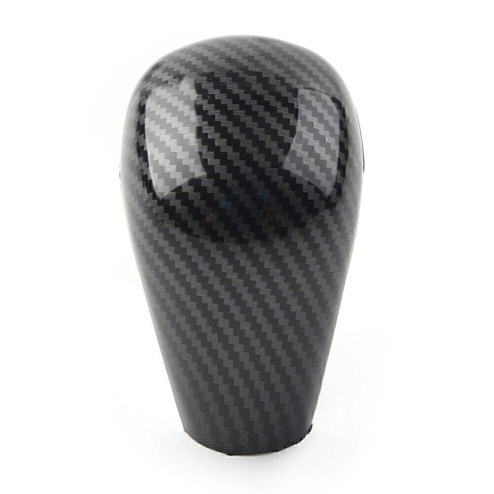 Carbon Fiber Console Gear Shift Knob Cover Trim for Mazda 3 Axela (2020–2021)