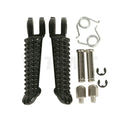 Black Left & Right Front Footrest Pegs for Yamaha YZF R1 (1998-2025)