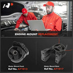 2X Engine Motor Mount for Kia Forte (2010-2013) Forte Koup
