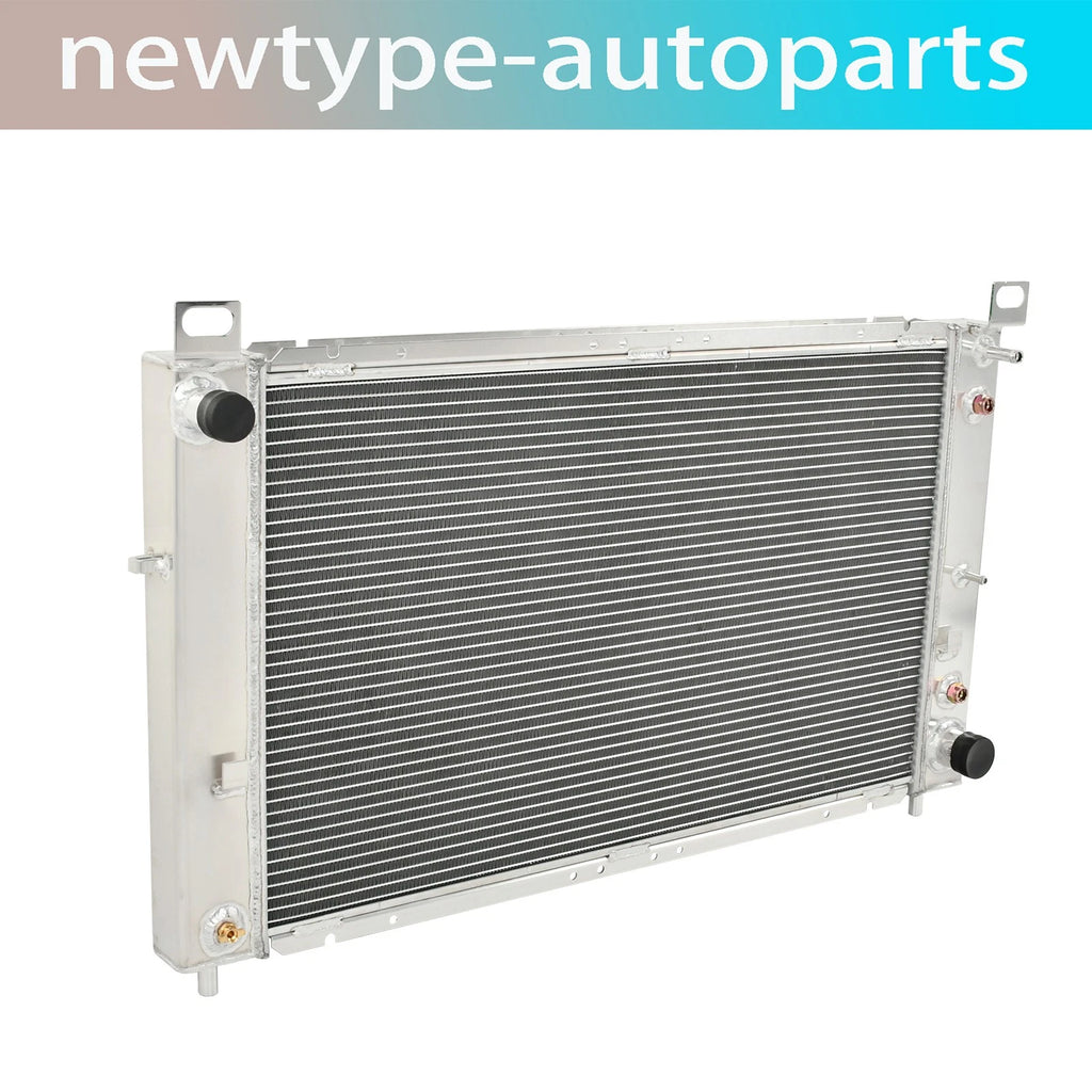 Aluminum Radiator for Chevy Silverado 1500 2500, GMC Sierra 1500 (1999–2013)