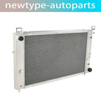Aluminum Radiator for Chevy Silverado 1500 2500, GMC Sierra 1500 (1999–2013)