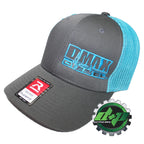 Duramax Diesel Truck Hat for Richardson 110 DMAX (S/M) - Grey Blue Mesh Back