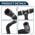 Radiator Hose Coolant Pipe for Audi A8 (2013–2014) 4H0819378E Rubber