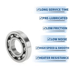 Deep Groove Ball Bearing 20x42x8mm for Scooter Skateboard (1 Pc)