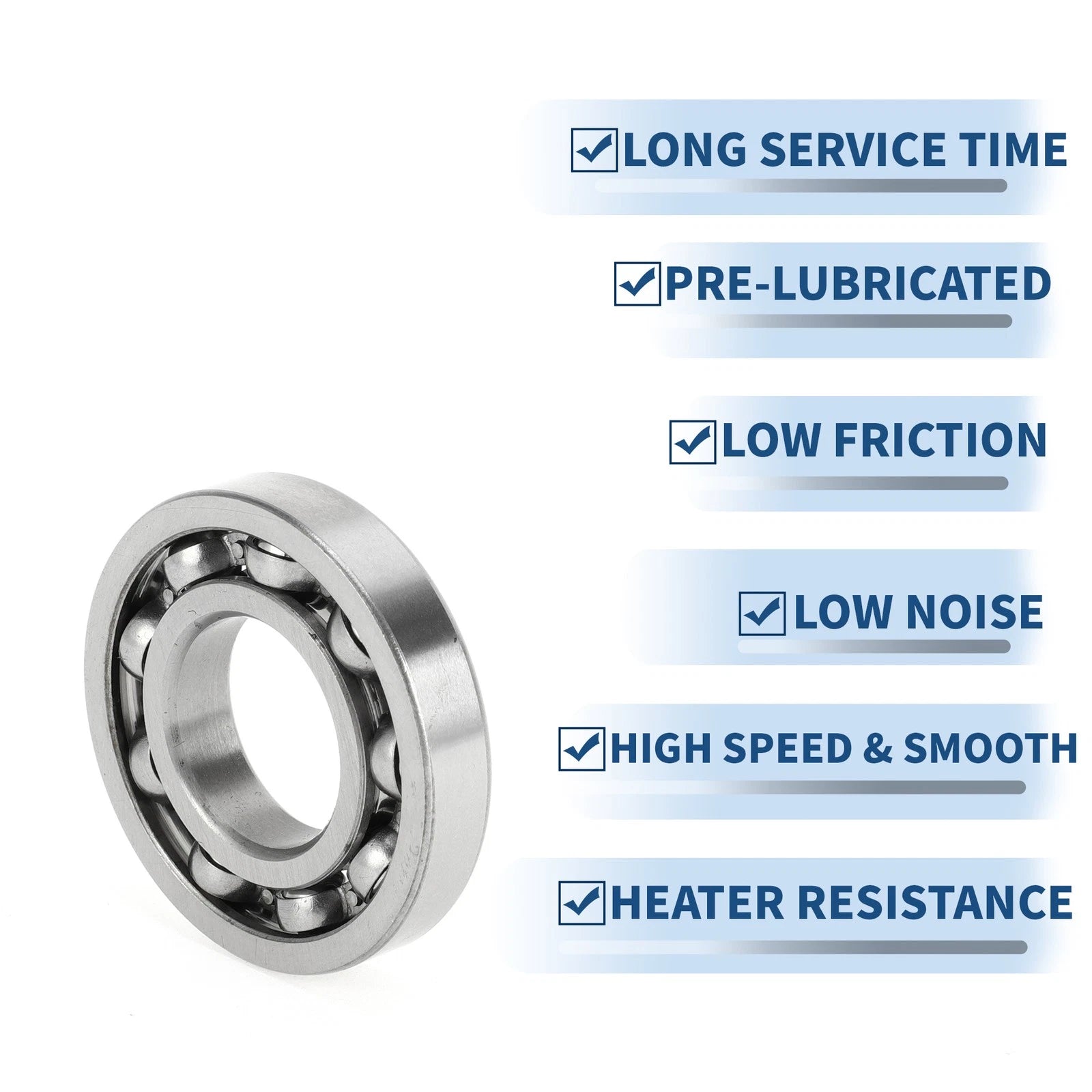 Deep Groove Ball Bearing 20x42x8mm for Scooter Skateboard (1 Pc)