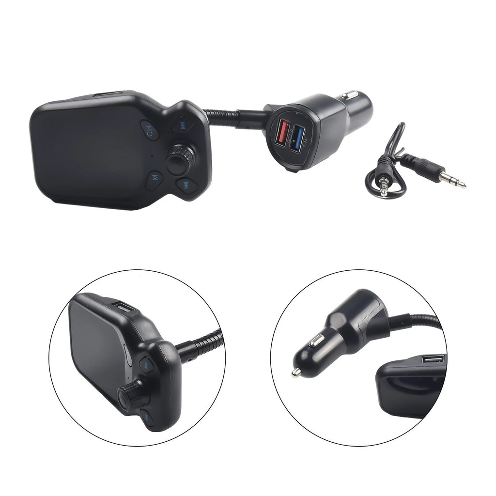 Wireless FM Transmitter MP3 Player Radio Adapter USB Charger Kit for Car