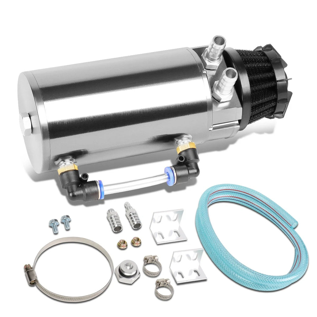 Oil Reservoir Catch Tank Can with Breather Filter for Universal Applications