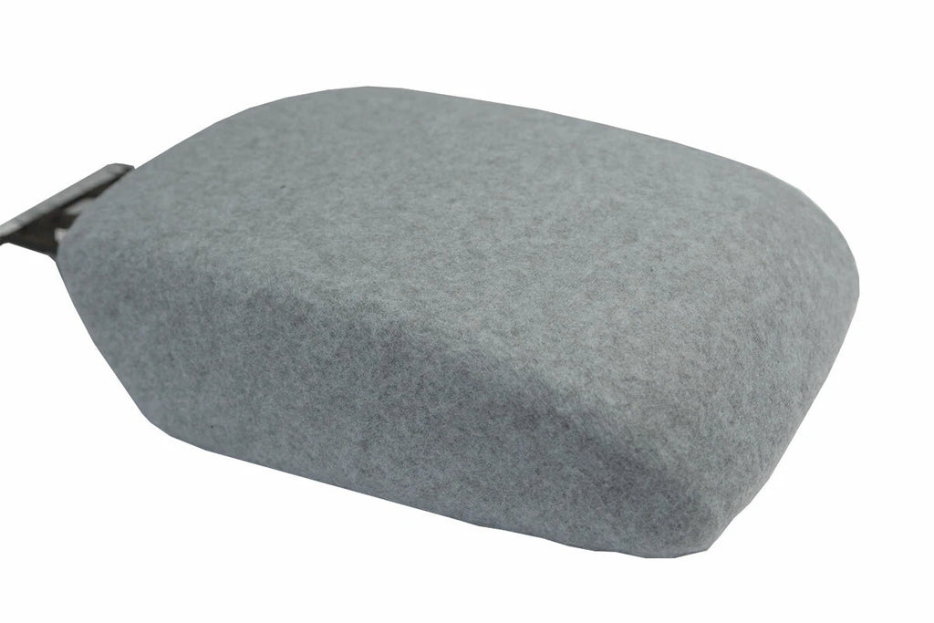 Fleece Console Lid Armrest Cover for Ford Focus (2012–2018) Gray