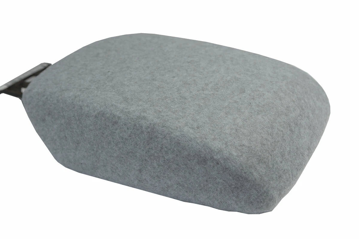 Fleece Console Lid Armrest Cover for Ford Focus (2012–2018) Gray