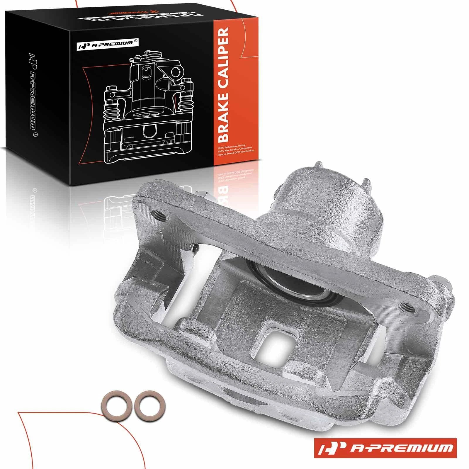 Rear Driver Side Brake Caliper with Bracket for Kia Sorento (2003–2006)