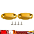 CNC Aluminum Gold Mirror Block Off Plates for Honda CBR500R CBR600RR (2013–2020) #2