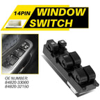 Electric Power Window Master Switch for Toyota RAV4 Corolla (1996–1997)
