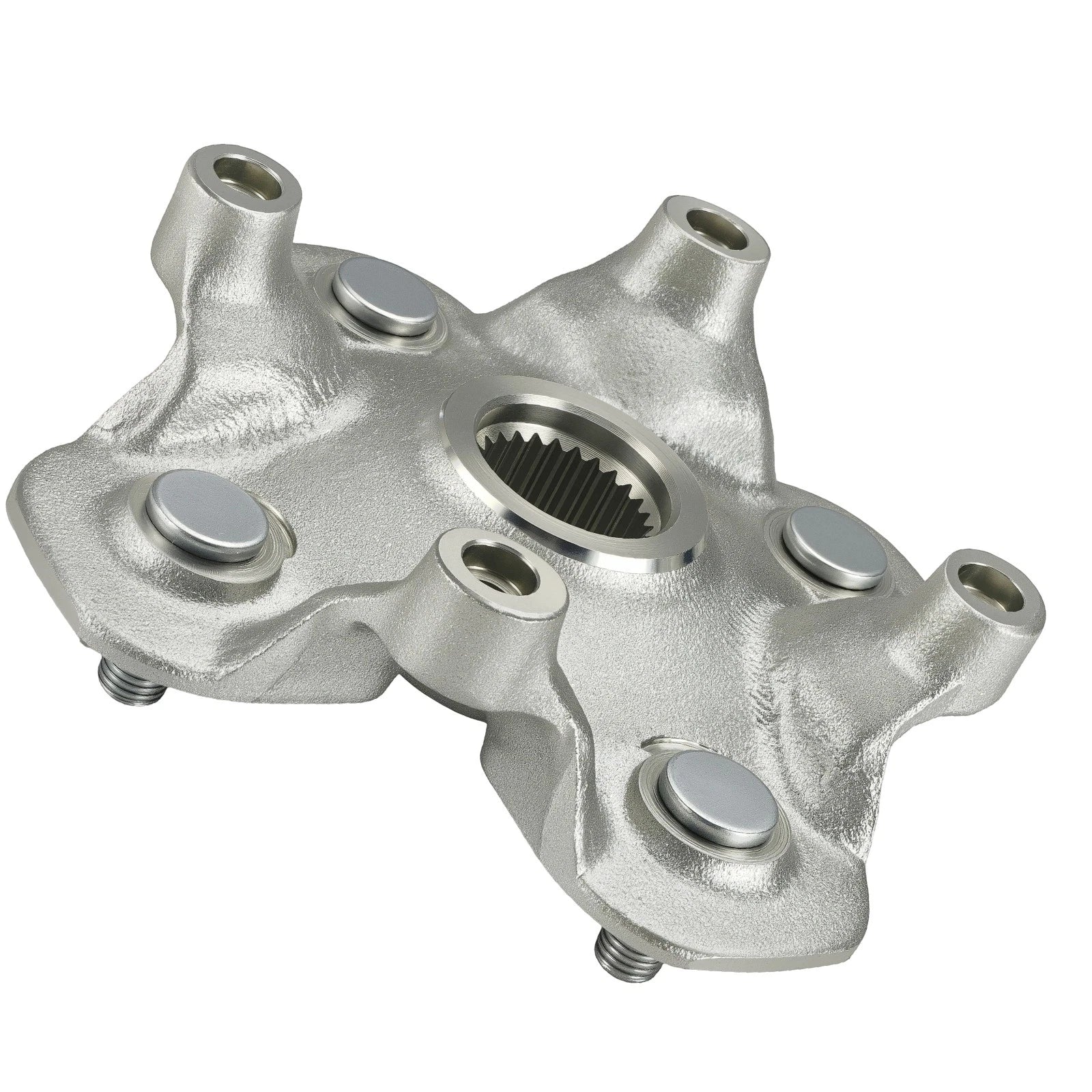 Set of 2 Front & Rear Wheel Hubs for Yamaha Kodiak 450 YFM450 (2018–2024)