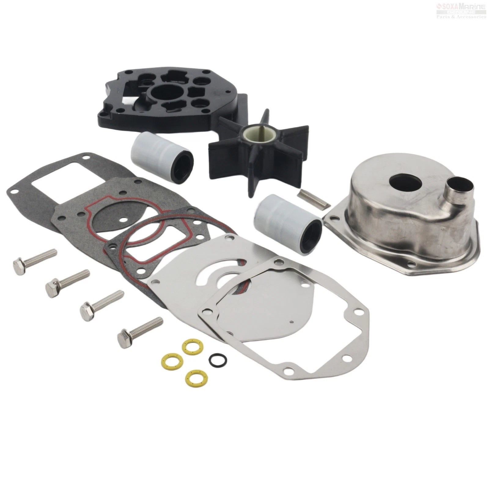 Set of 3 Housing & Gasket for Honda Marine (19241-ZW1-003, 19242-ZW1-003, 19234-ZW1-003)