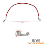 27.5" Brake Line for Harley Softail Fat Boy 114, Fat Bob 114 (2018-2023)