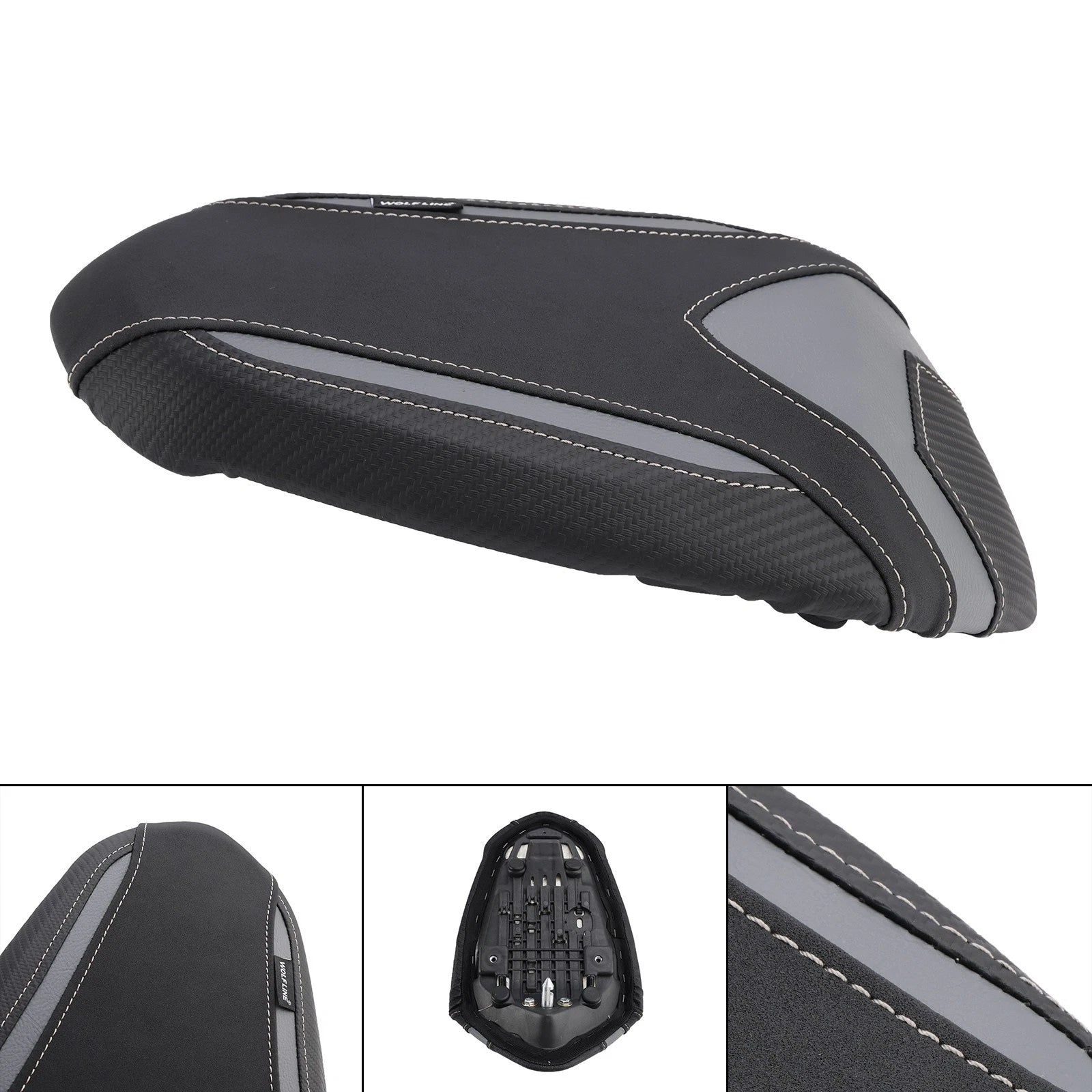 Rear Seat Passenger Cushion for Triumph Street Triple 765 S R (2019–2024)
