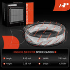 Engine Air Filter for Ford F-250 F-350 Mustang Jeep Wagoneer (1987–1990)