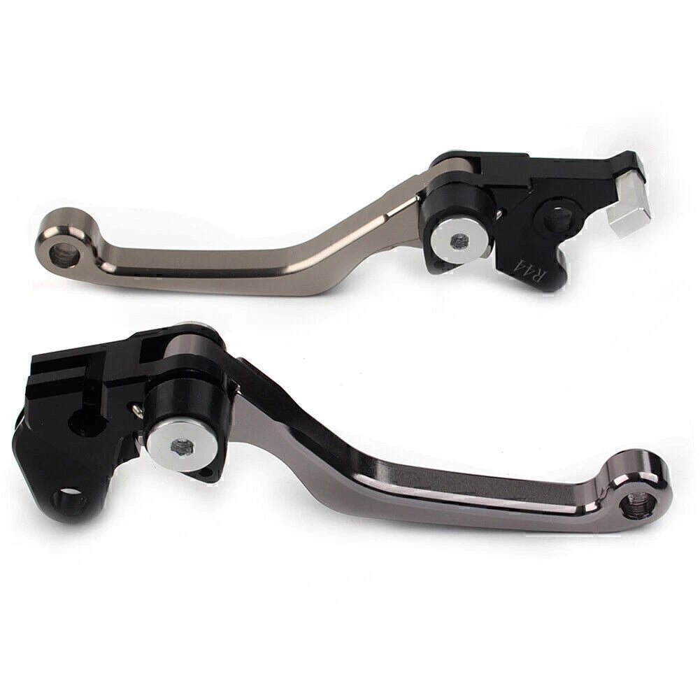 Titanium Pivot Dirt Clutch Brake Levers for Kawasaki KLX250, D-Tracker (1993–1997)