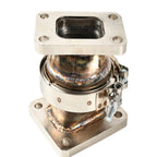 T4 to T3 Turbo Inlet V Band Stainless Steel Rotation Conversion Adapter Flange