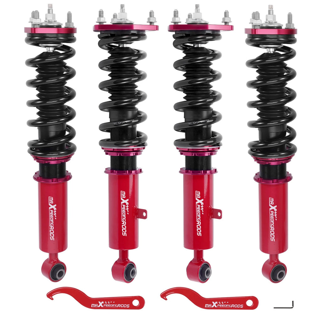 24-Way Adjustable Coilovers Strut Kit for Lexus GS300/GS400/GS430 (1998–2005)