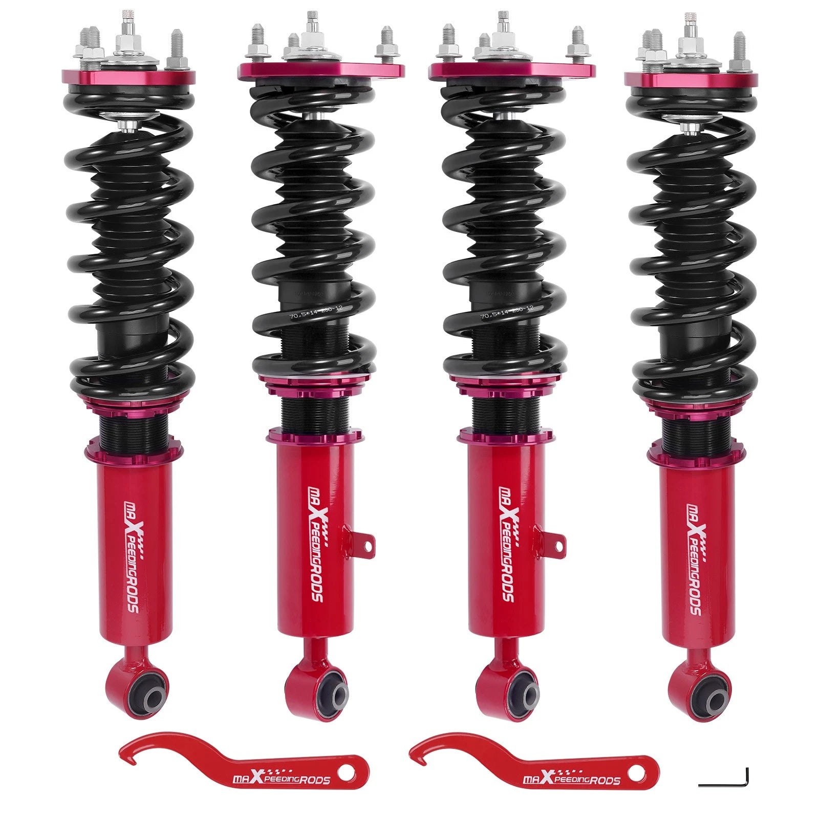 24-Way Adjustable Coilovers Strut Kit for Lexus GS300/GS400/GS430 (1998–2005)