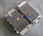 Aluminum Radiator + Black Silicone Hoses for Honda CRF150R (2007-2024)