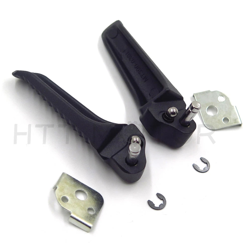 Rear Foot Peg Footrest for Honda CBR600F4 (2003–2004) Matte Black