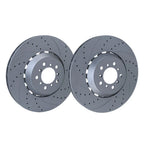 Set of 2 Front Brake Disc Rotors for BMW F80 F87 F82 M2 M3 M4 (2015–2020)