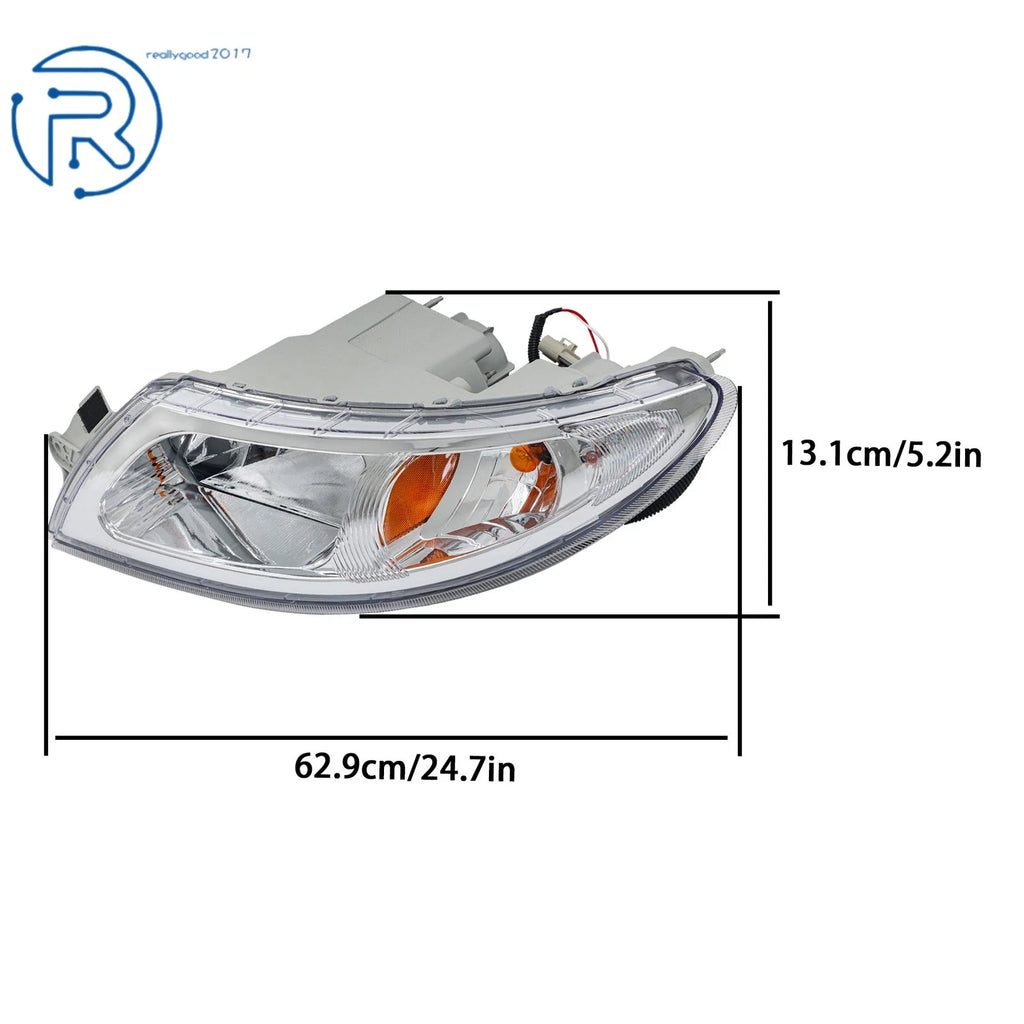 Clear Lens Halogen Headlight Assemblies for International (2002-2019)
