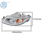 Clear Lens Halogen Headlight Assemblies for International (2002-2019)