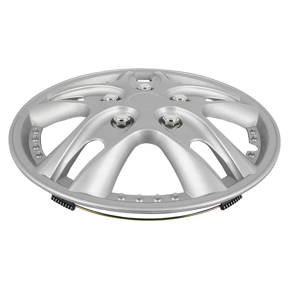 Set of 4 Wheel Hub Caps for R12 Tire & Rim (Fits 12")