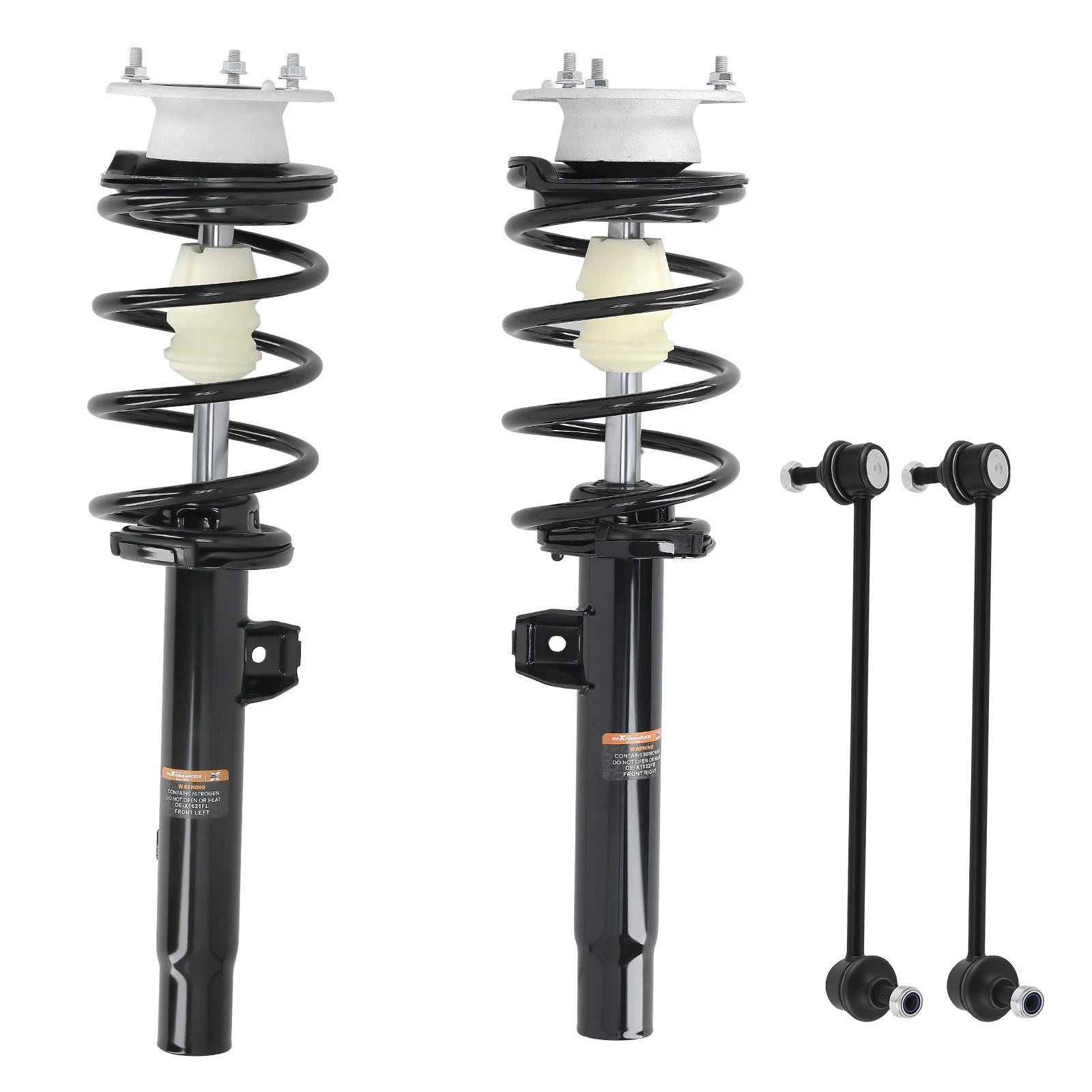 Front Struts & Sway Bar Links for BMW 135i 2008-2011, 325i 2006 (172314, 172313)