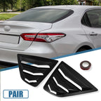 1 Pair Rear Side Window Louvers for Toyota Camry  726215260977