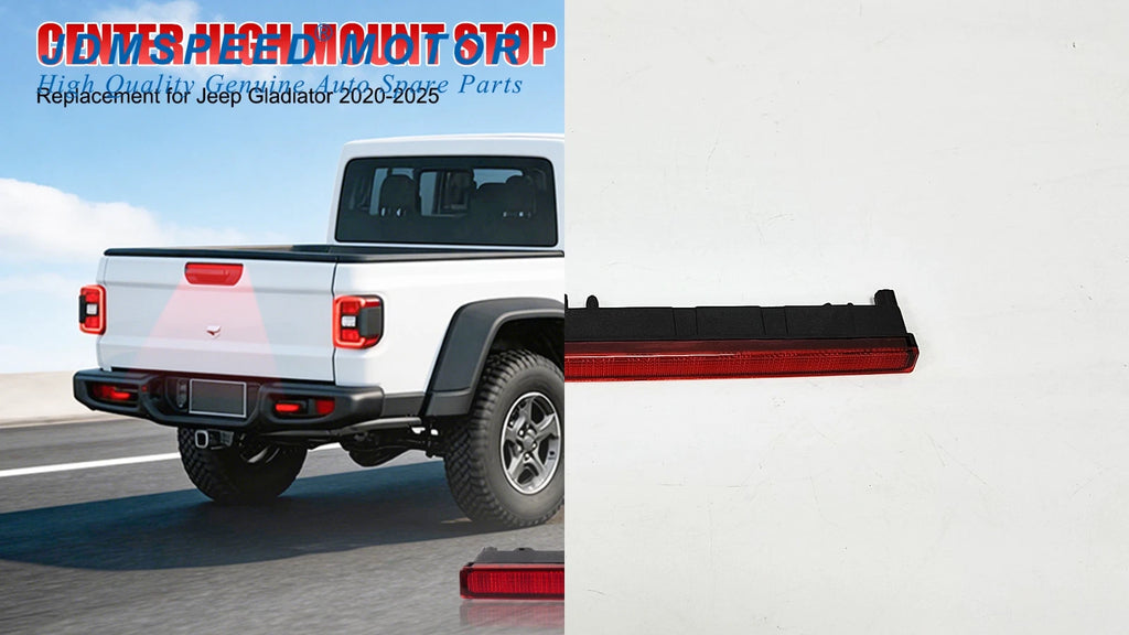 Rear Center High Mounted Stop Lamp for Jeep Gladiator (2020-2023)